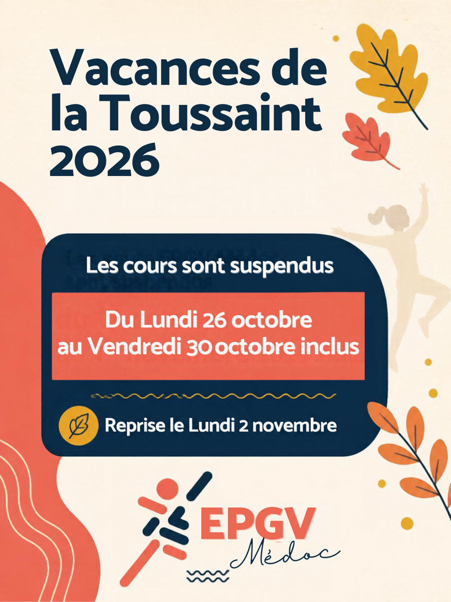 Vacances de la Toussaint 2026